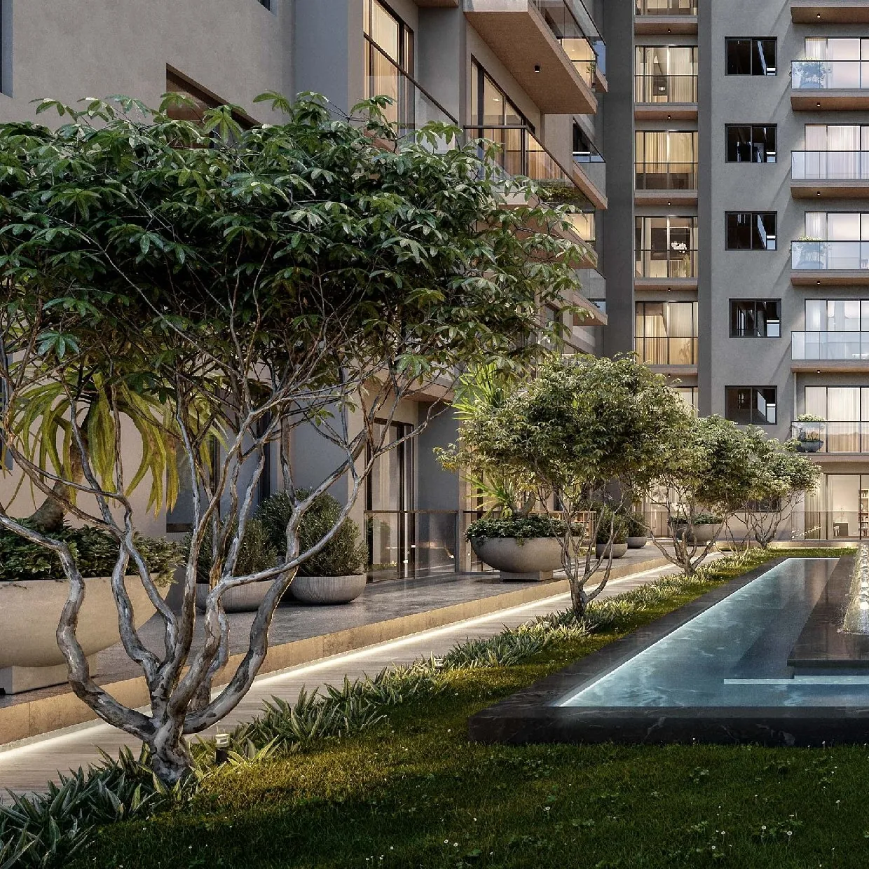 Wizualizacja inwestycji Verona Westlands, ujęcie 1